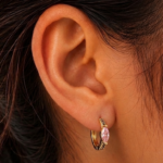 Marquise Gilded Hoops