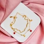 Ruby Charm Anklet