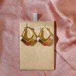 Solstice Textured Gold Hoops