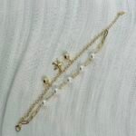 Coastal Starfish & Pearl Layered Bracelet