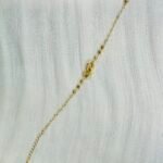 Linked Destiny Gold Beaded Bracelet