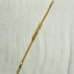 Aegean Greek Key Gold Chain Bracelet