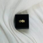 Clover Motif Cutout Ring