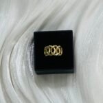 Interlinked Chain Gold Band