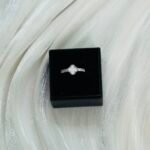 Van Cleef-Style White Mother of Pearl Clover Silver Ring