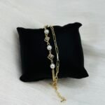 Gilded Pearl Harmony Bracelet