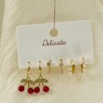 Aura Sweet Cherry Earring Set