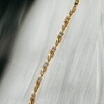 Tulip White & Gold bracelet