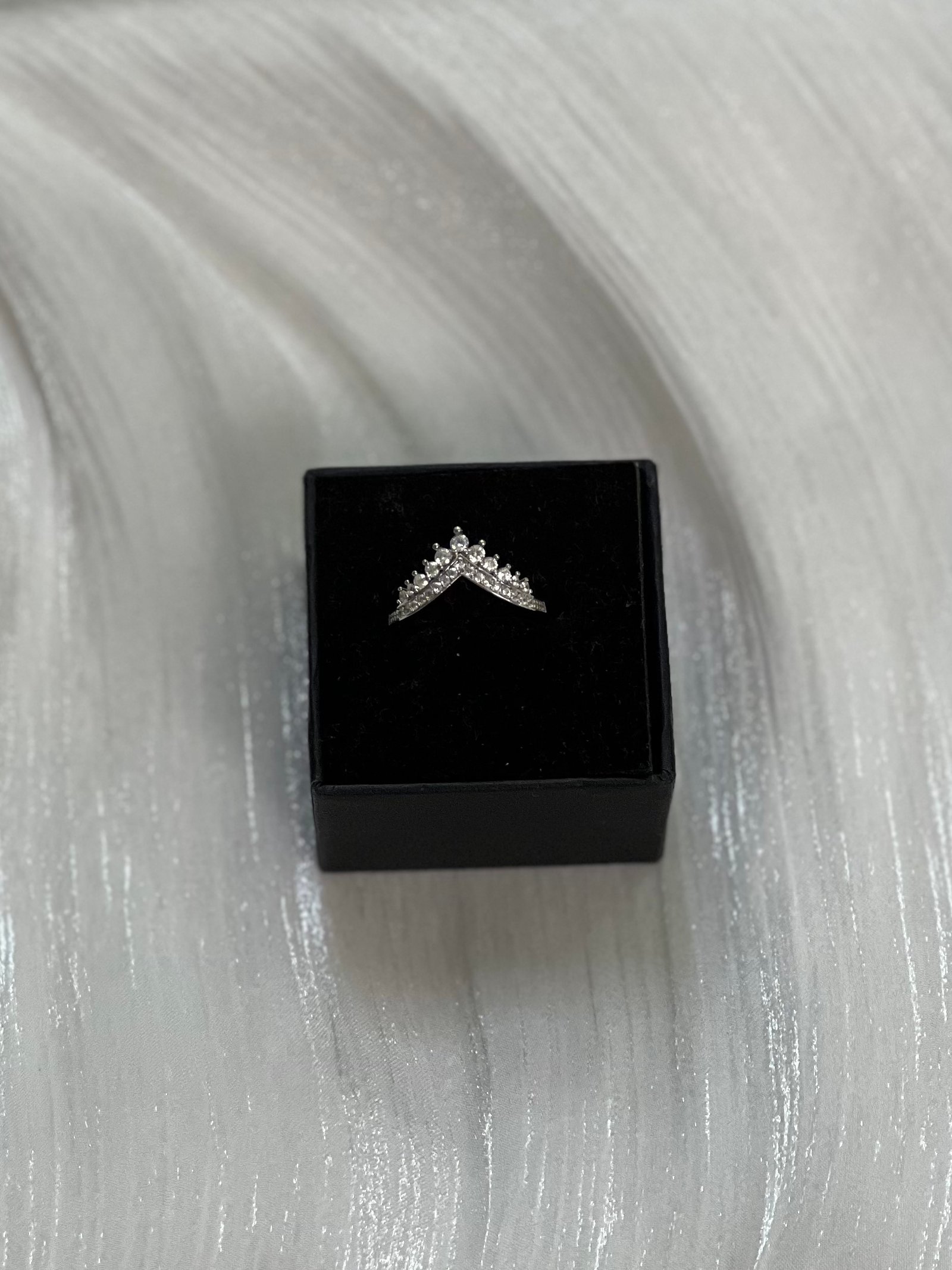 IMG_2284 Crown Pave Tiara Ring - Image 1