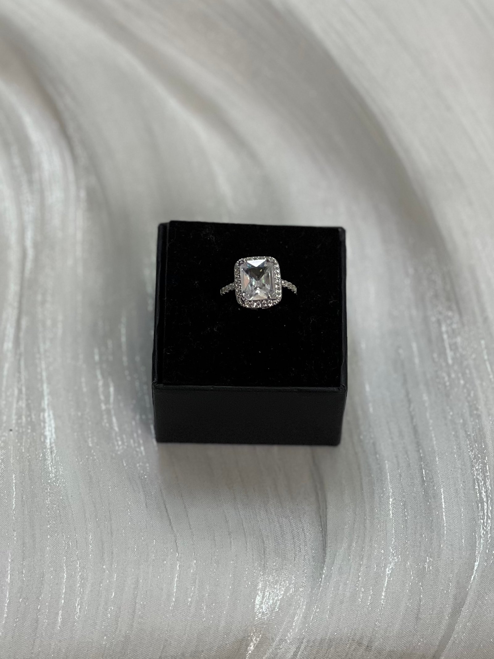 IMG_2288 Emerald-Cut Halo Mahbas - Image 1