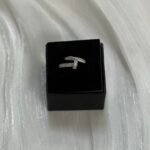 Cartier-Style Pave Nail Ring