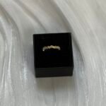 Pleated Golden Band Ring
