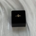 Minimalist Oval Stone Ring