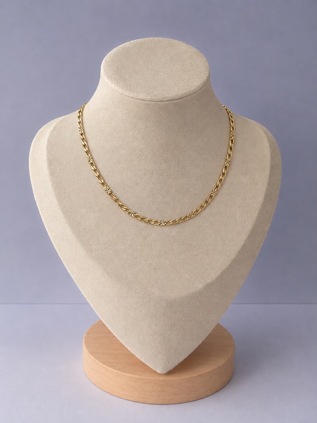 IMG_2624 Sunburst Link Chain Necklace - Image 1
